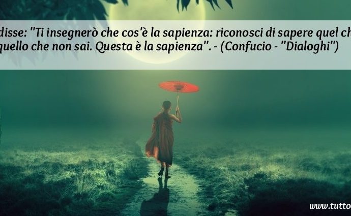 Frase Confucio Sapienza