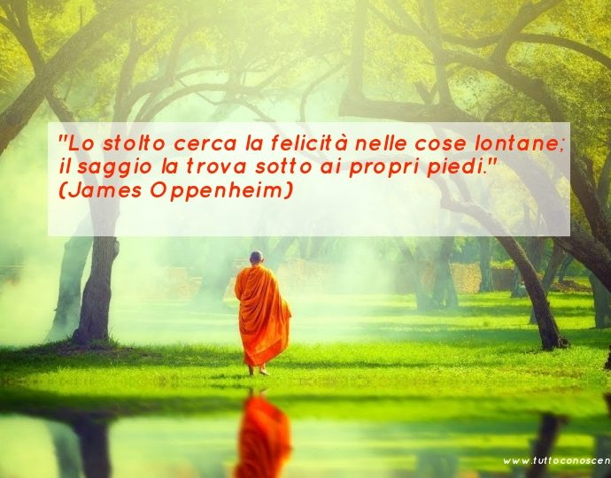 Frase sulla felicità Oppenheim