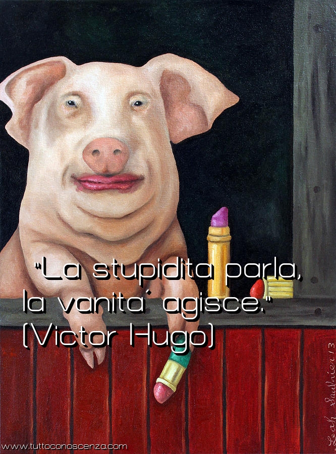 Frase stupidità e vanità