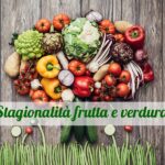 Tabella frutta e verdura di stagione Italia