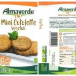 Allerta alimentare Almaverde Bio Mini Cotolette vegetali: rischio per allergene Soia