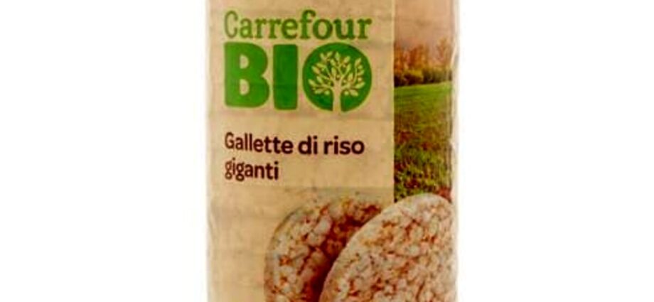Richiamo Gallette di Riso Giganti Carrefour Bio