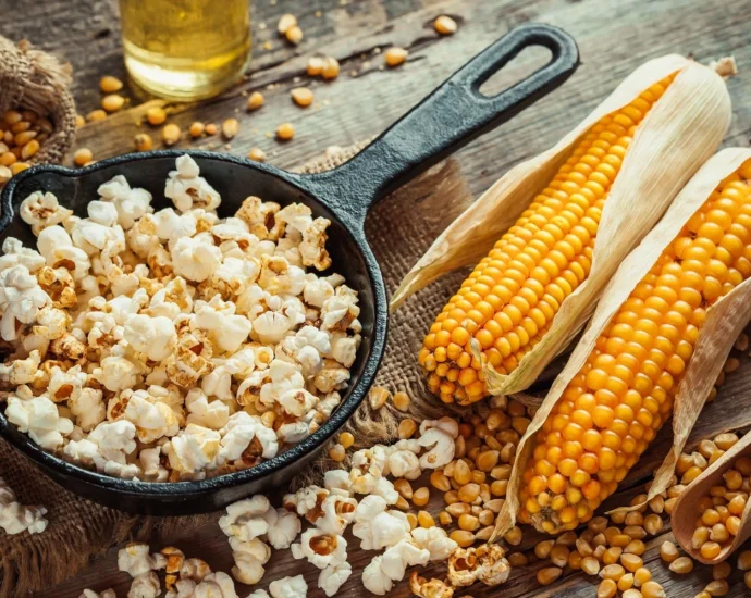 Pop-corn calorie proprietà benefici